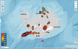 Athuganir berast nú frá nýrri veðurstöð í Víðidal