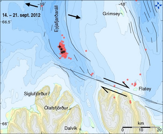 Jarðskjálftar í Eyjafjarðarál