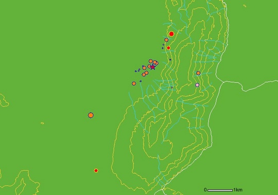 Jarðskjálftahrina við Herðubreiðartögl 19. október 2007