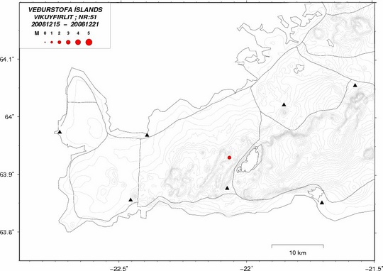 Jarðskjálfti norður af Krísuvík 15. desember 2008