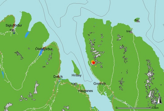 Jarðskjálfti í Kalbaki 17. ágúst 2006