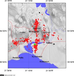 Jarðskjálfti við Kalaðarnes 3. júní 2008