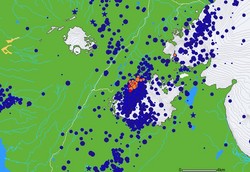 Jarðskjálftar í Þórisjökli 1991 - 2008