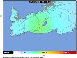 áhrifakort 19. júni 2009