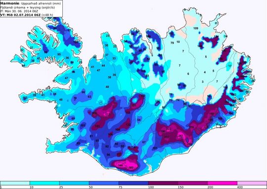 island_accum_total_runoff ""