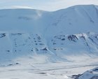 Snjóflóð við Veisu í Fnjóskadal.