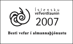 lógó vefverðlaunanna