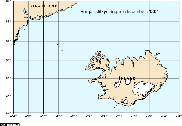 Haf- og borgarístilkynnignar í desember 2002