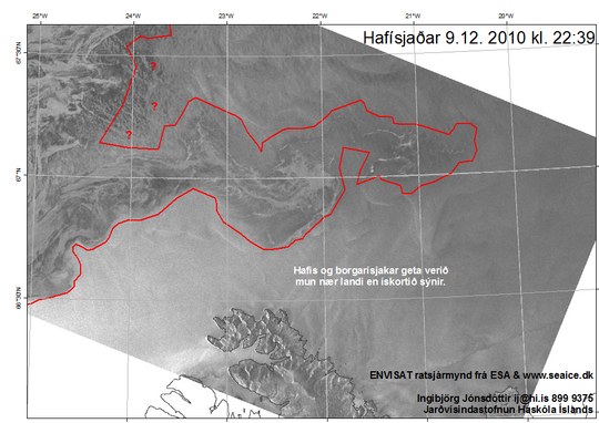 Hafís des. 2010