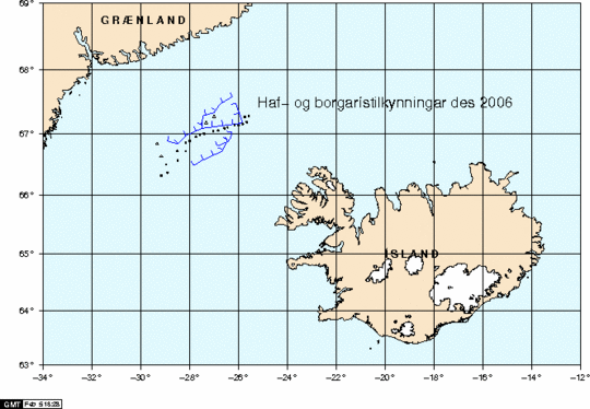 Haf- og borgarístilkynningar í desember 2006