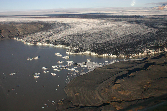 Skeiðarárjökull og Grænalón