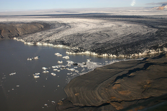 Skeiðarárjökull og Grænalón