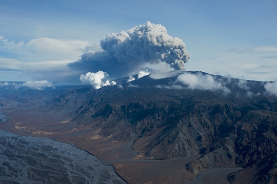 Eldgos, Eyjafjallajökull