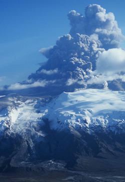 jökull, strókur, lónið horfið