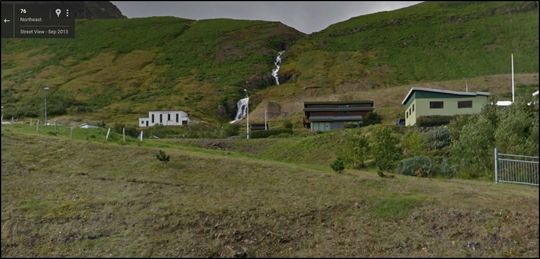 Hvanneyrará á góðum degi ""