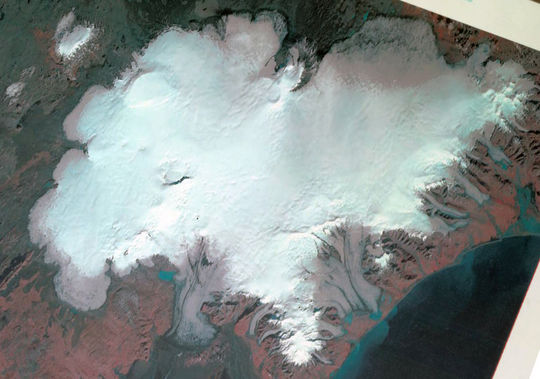 landsat1_19730922_vatnajokull ""