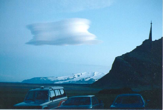 Vindskafið ský í Suðursveit