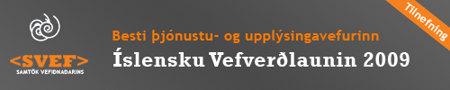 kynningarborði SVEF