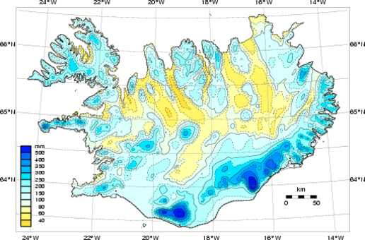 Meðalúrkoma september