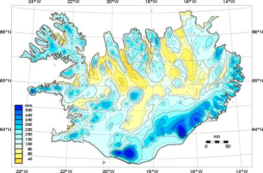 Meðalúrkoma september